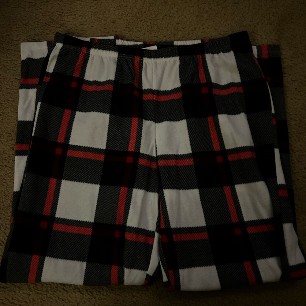 Wondershop Women's Plaid Sleepwear in Black, White, and Red